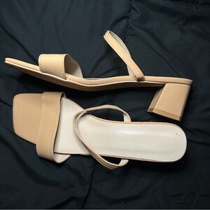 Elegant Tan Women's Sandals